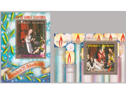 Guinea Ecuatoriale Bl 195, 196