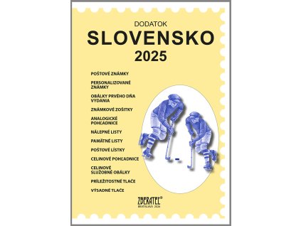 Katalog znamky SR 2025