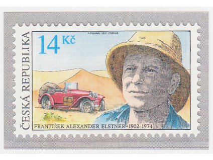 ČR 2011 / 696 / Cestovateľ F. A. Elstner