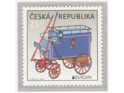 ČR 2013 / 762 / EUROPA - Poštové dopravné vozy
