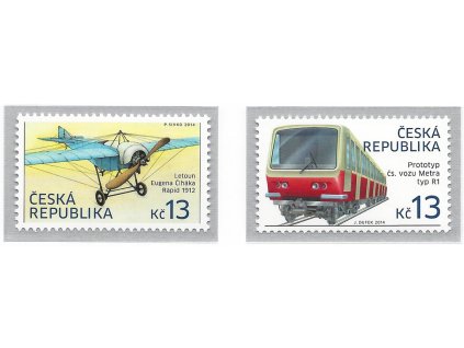 ČR 2014 / 799-800 / Historické dopravné prostriedky I.