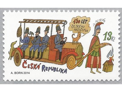 ČR 2014 / 801 / 150 rokov českých hasičov