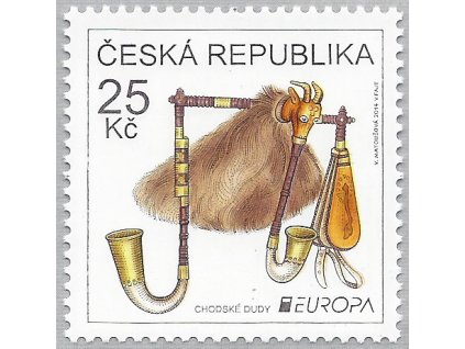 ČR 2014 / 805 / EUROPA - Národné hudobné nástroje