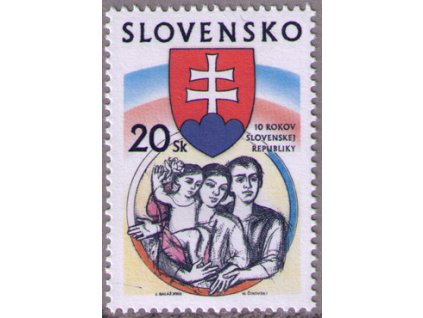 SR 2003 / 284 / 10 rokov Slovenskej republiky