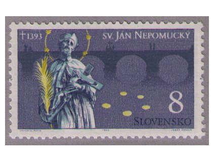 SR 1993 / 006 / sv. Ján Nepomucký