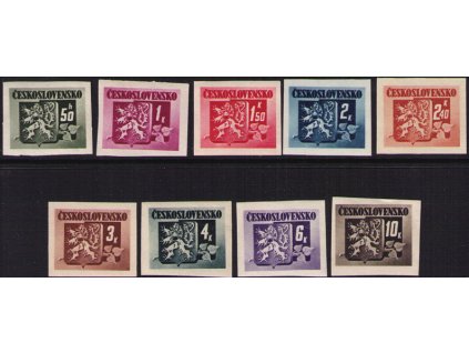 ČS 1945 / 0363-0370B / Bratislavské vydanie **