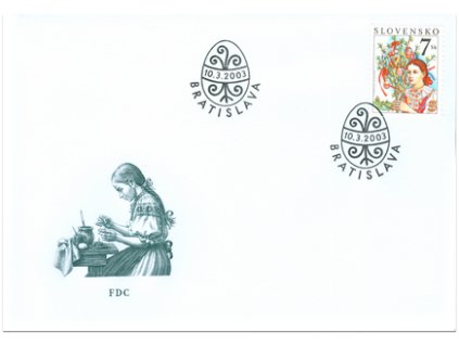 SR 2003 / 287 / Veľká noc - ľudové zvyky / FDC