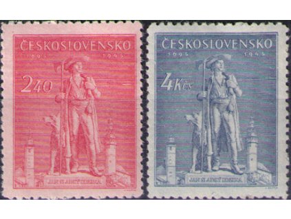 ČS 1945 / 0431-0432 / Jan Sladký Kozina  **