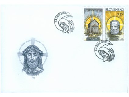 SR 2003 / 289-290 H / 25. výročie Slovenskej cirkevnej provincie / FDC (2)