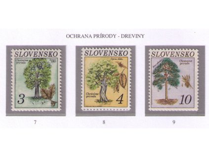 SR 1993 / 007-009 / Ochrana prírody - stromy