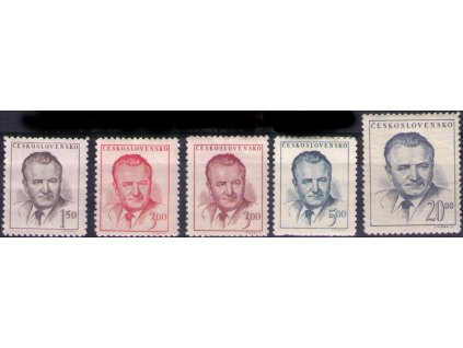 ČS 1948 / 0485-0489 / K. Gottwald  **