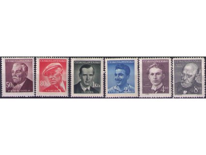 ČS 1949 / 0502-0507 / Osobnosti  **
