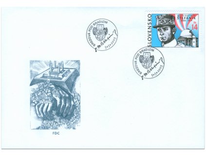SR 2003 / 293 / Milan Rastislav Štefánik / FDC