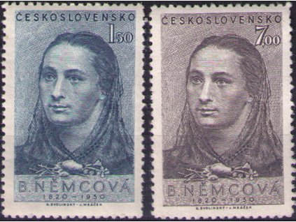 ČS 1950 / 0548-0549 / B. Nemcová  **