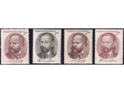 ČS 1951 / 0593-0596 / Pražská jar **