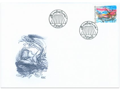 SR 2003 / 303 / MS v plávaní, Barcelona FDC