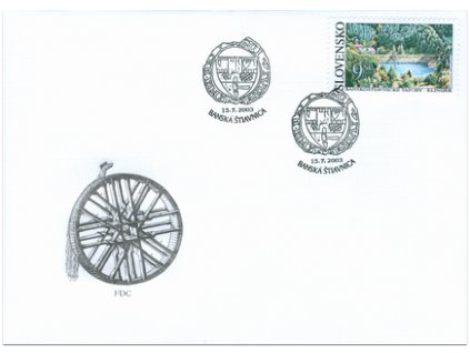 SR 2003 / 304-305 / Krásy našej vlasti FDC