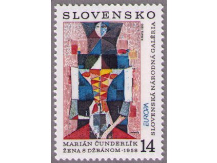 SR 1993 / 013 / EUROPA - moderné umenie