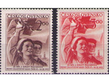 ČS 1952 / 0696-0697 / Zjazd ČSČK **