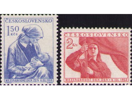 ČS 1953 / 0714-0715 / MDŽ **