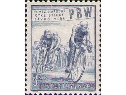 ČS 1953 / 0722 / Preteky mieru **