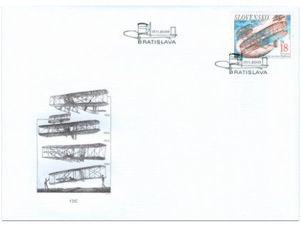 SR 2003 / 312 / 100. výročie letu bratov Wrightovcov FDC