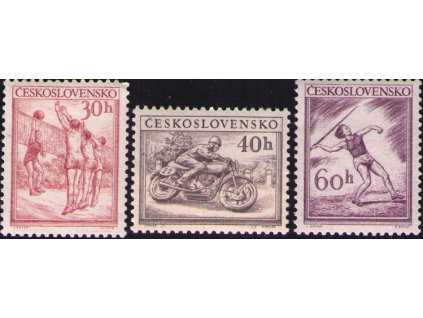 ČS 1953 / 0747-0749 / Šport **