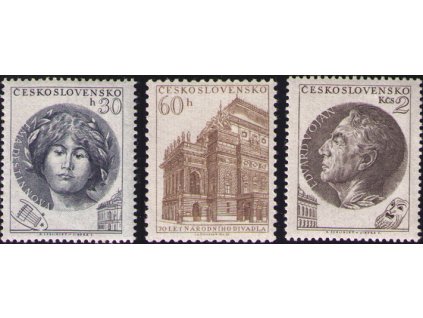 ČS 1953 / 0757-0759 / 70 rokov ND v Prahe **
