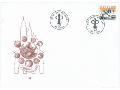 SR 2004 / 317 / Mestá - Liptovský Mikuláš FDC