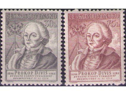 ČS 1954 / 0794-0795 / Prokop Diviš **