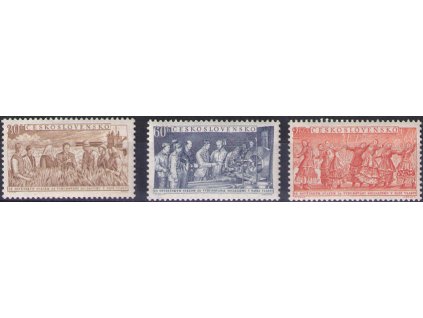 ČS 1954 / 0802-0804 / Mesiac ČSSP **