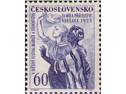ČS 1955 / 0839 / Festival mládeže **