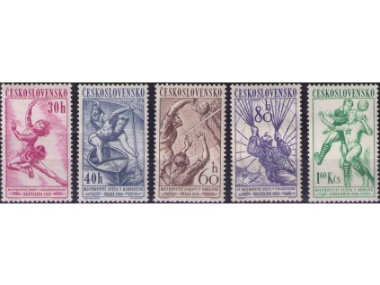 ČS 1958 / 0975-0979 / Šport **