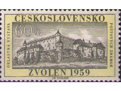 ČS 1959 / 1056 / Oblastná výstava známok vo Zvolene **