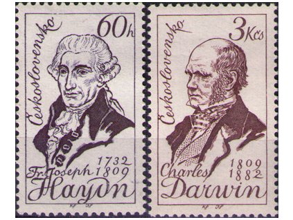 ČS 1959 / 1076-1077 / Osobnosti **