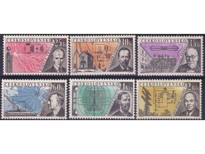 ČS 1959 / 1085-1090 / Rádiovynálezcovia **