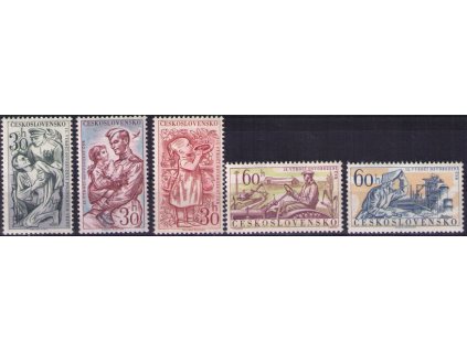 ČS 1960 / 1110-1114 / 15. výročie oslobodenia **