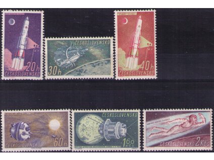 ČS 1961 / 1165-1170 / Výskum vesmíru **