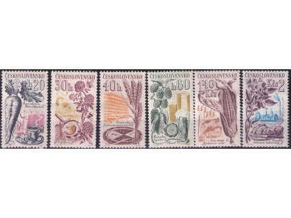 ČS 1961 / 1198-1203 / Poľnohospodárske plodiny **