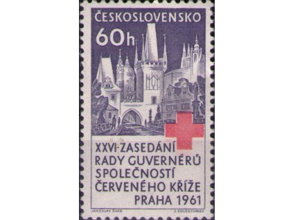 ČS 1961 / 1204 / Červený kríž **