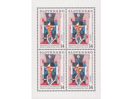 SR 1993 / 013 / EUROPA - moderné umenie PL