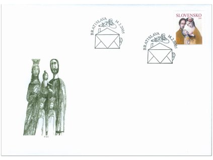 SR 2005 / 346 / Rodina / FDC