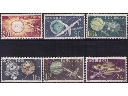 ČS 1963 / 1302-1307 / Výskum vesmíru **