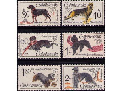 ČS 1965 / 1448-1453 / Svetová výstava psov **