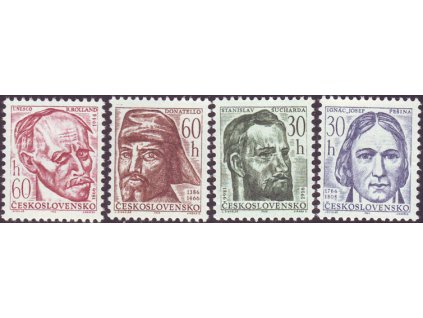 ČS 1966 / 1504-1507 / Osobnosti **