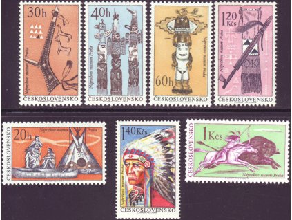 ČS 1966 / 1535-1541 / Indiáni Severnej Ameriky **