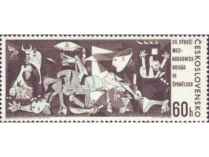 ČS 1966 / 1543 / P. Picasso - Guernica **