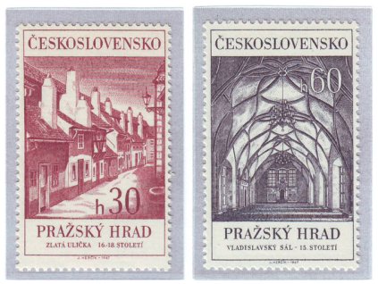 ČS 1967 / 1611-1612 / Pražský hrad **