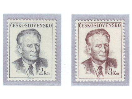 ČS 1967 / 1652-1653 / A. Novotný **