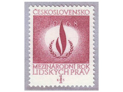 ČS 1968 / 1663 / Rok ľudských práv **